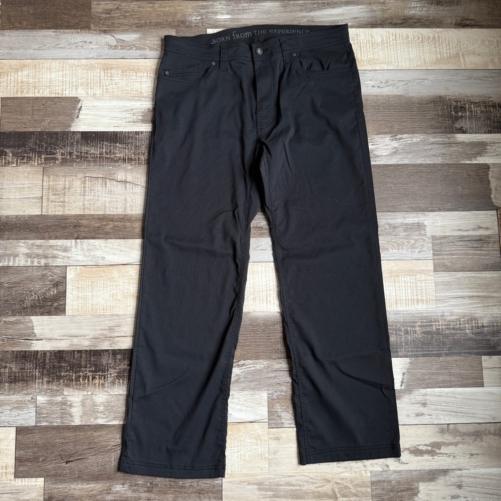 Prana Men's Brion Pants Size 36 Black